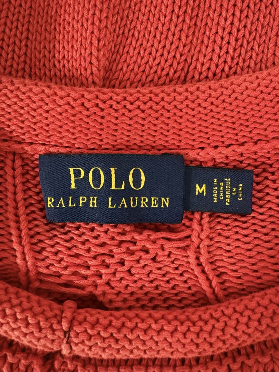 Polo Ralph Lauren Pullover & Sweatshirts: Polo Ralph Lauren Pullover Gr. M rot Baumwolle Zopfmuster – Gebraucht aus Regensdorf von secondchancefashion 3