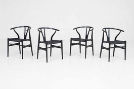 Carl Hansen & Søn Wishbone Stühle - Hans J. Wegner, 4er Set