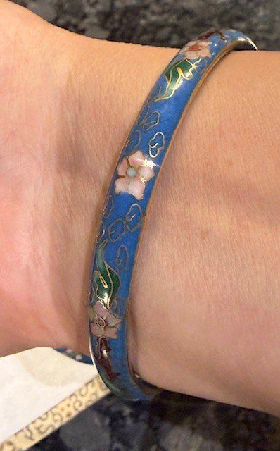 Bracciali & Braccialetti: VTG 1970 Cloisonne Bangle Bracelets set – Nuovo (secondo la descrizione) da Gersau venduto da pandabear01 2