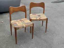 Paar Design 60iger Stühle zum restaurieren