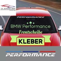BMW Kleber Performance Frontscheiben in rot 76 cm
