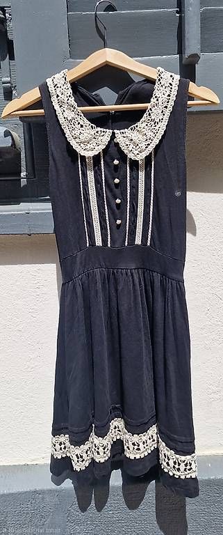 Kleider: Vintage Sommerkleid Schwarz Weiss – Gebraucht aus Binningen von mad15