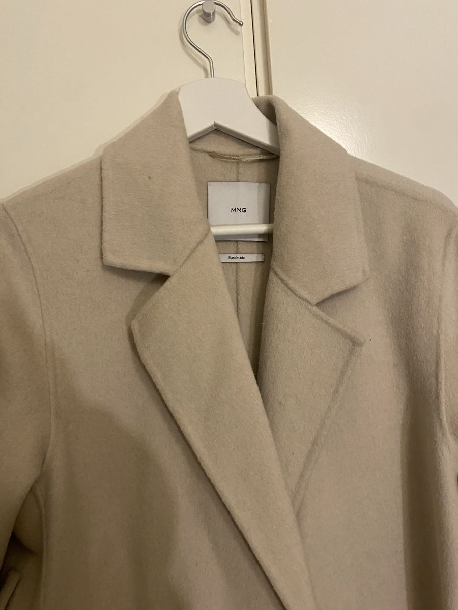 Mango Cappotti: Mango Wollmantel beige, Gr. S, handmade – Nuovo e nell'imballaggio originale da Luzern venduto da nee_zjh6 4