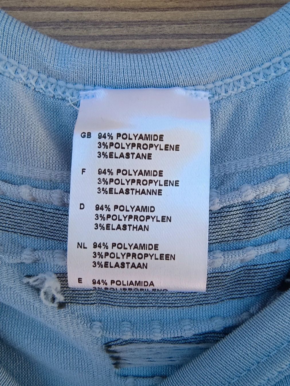 X-bionic T-Shirts: Haut technique ski course à pied X-Bionic gris bleu L Neuf – Neu und originalverpackt aus Genève von Brachiopode 1