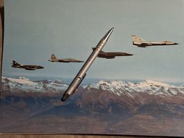 Foto Mirage Hunter Tiger Flugzeugwerk Schweizer Fliegertrupp