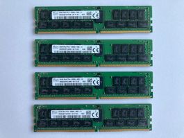 4 x 32GB DDR4 2666MHz ECC SK hynix