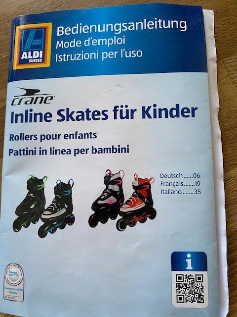 Inline-Skating & Rollschuhe: Inline Skates für Kinder – Gebraucht aus St. Gallen von RoteGagu