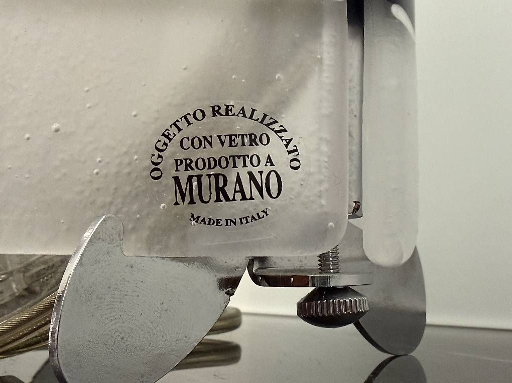 Lampade: Lampada di vetro di Murano – Usato da Locarno venduto da Arredo.promozioni 1