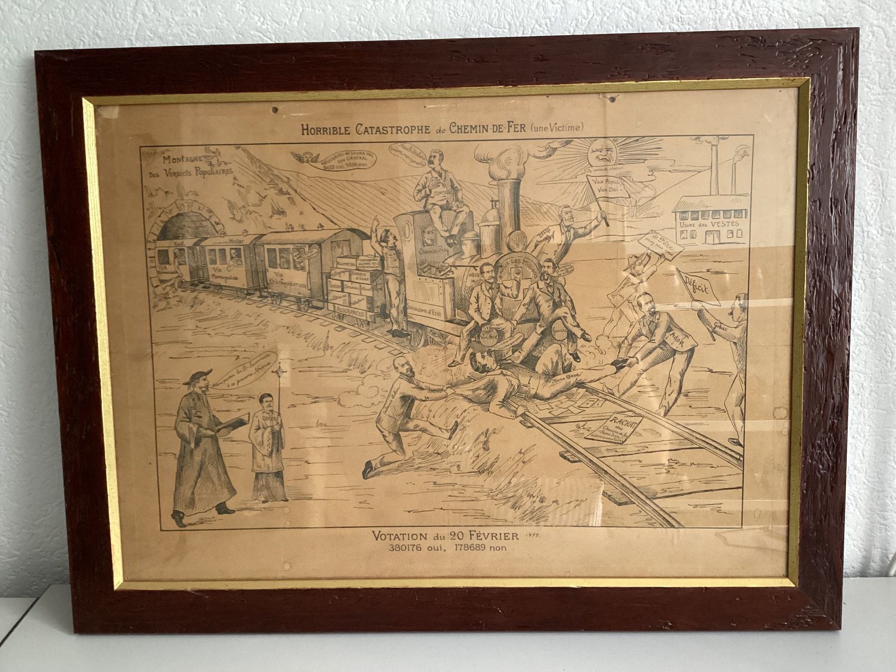 Grafiken & Lithographien: CFF lithographie – Gebraucht aus Vouvry von marius09