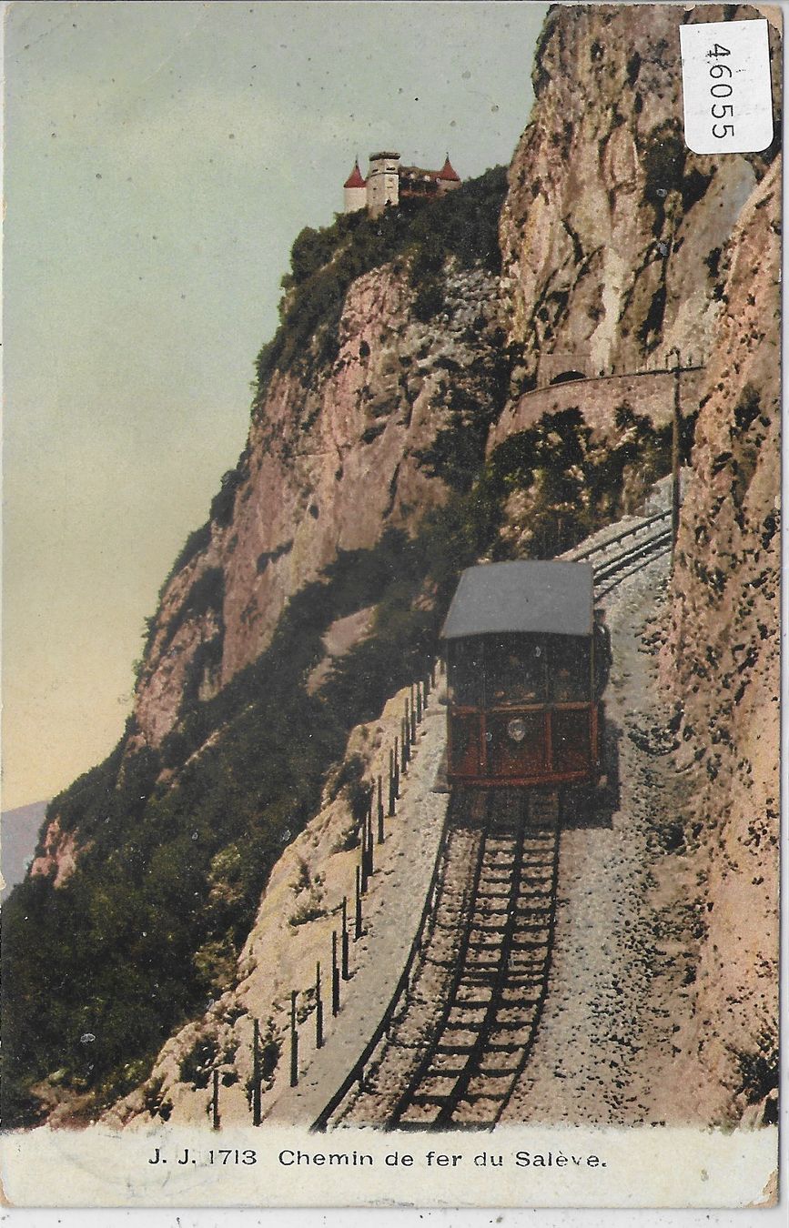Cartoline postali: Chemin de fer du Saleve - Litho – Nuovo e nell'imballaggio originale da Ettingen venduto da Kartenplanet