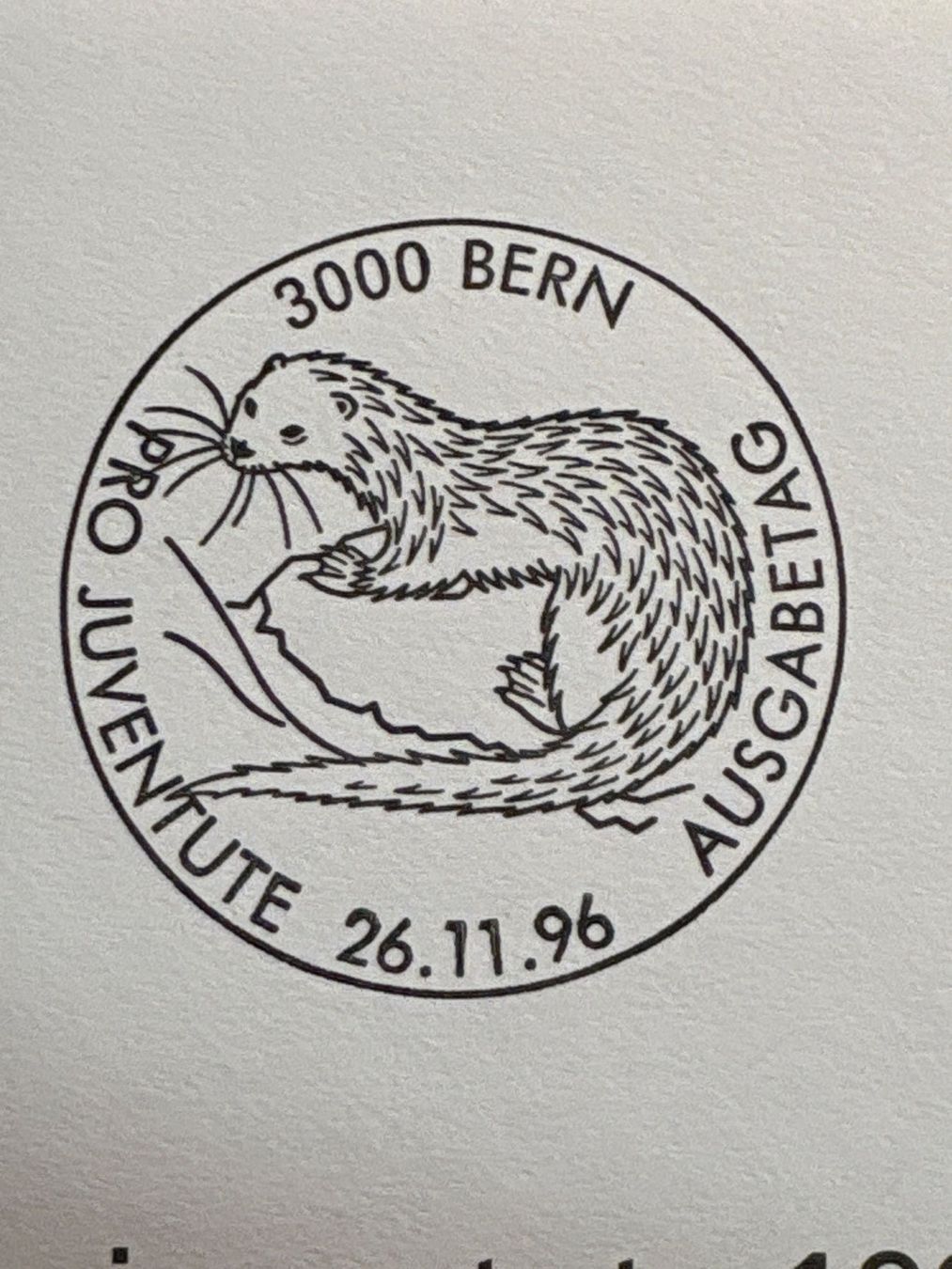 Tutti i francobolli: Pro Juventute Briefmarken-Satz 1996 – Usato da Ibach venduto da lisch3 3