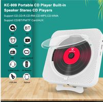 Tragbarer Musik CD-Player Bluetooth-Lautsprecher FM-Radio