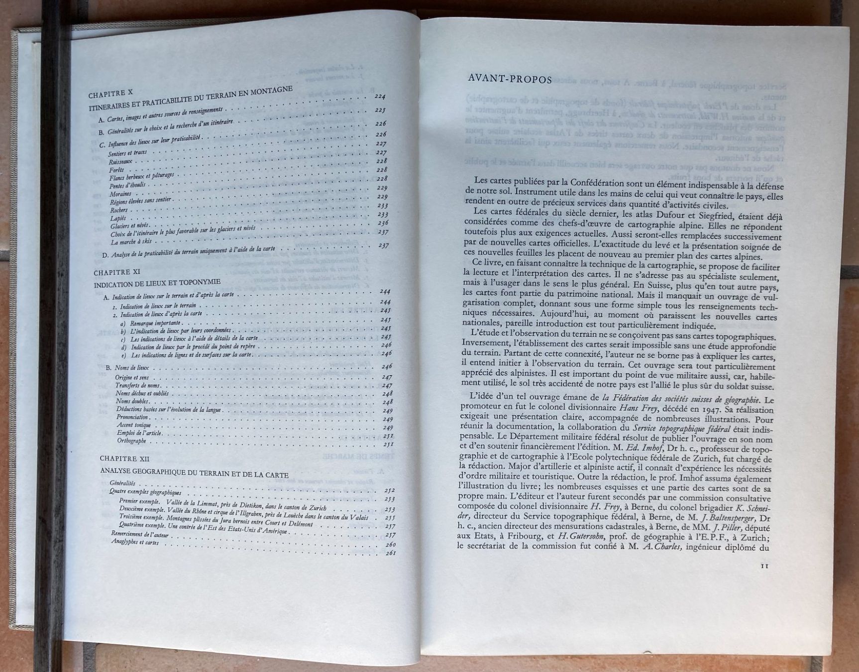 Landkarten & Atlanten: Terrain et Carte - Edouard Imhof – Gebraucht aus Versoix von HELVETICA_1 4