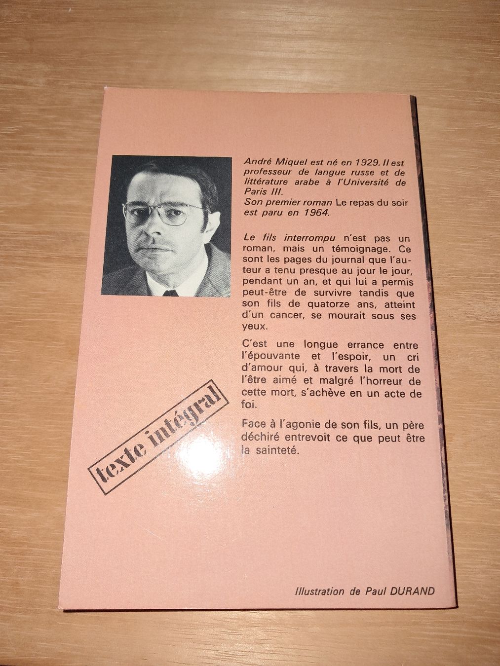 Bücher: Livre Le fils interrompu – Gebraucht aus Le locle von juliensaran 2