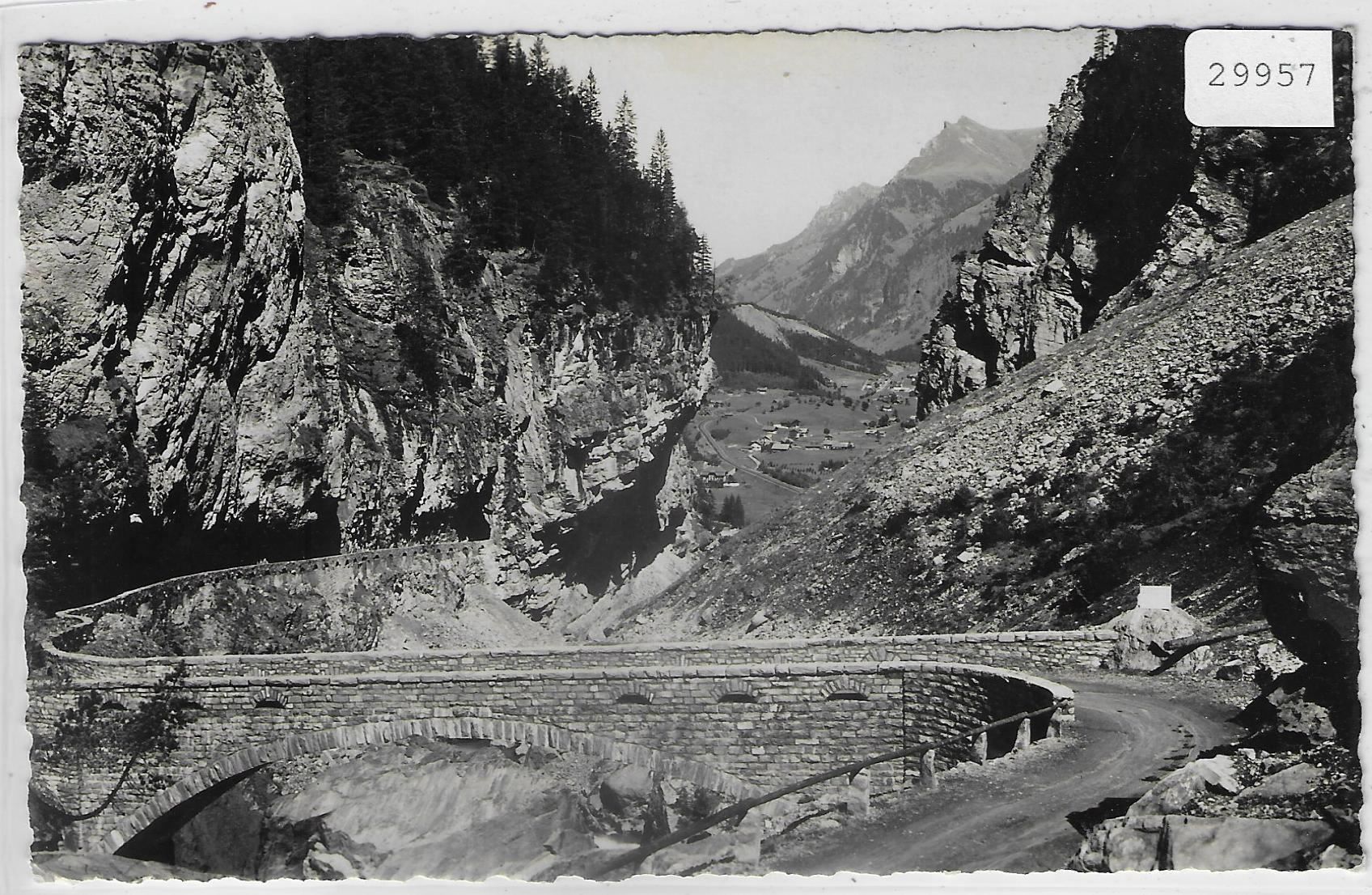 Cartoline postali: Kandersteg - Klusenstrasse – Usato da Ettingen venduto da Kartenplanet