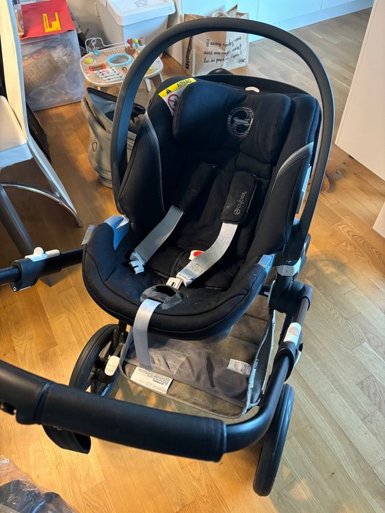 Poussette Bugaboo Fox Maxicosi Cybex Aton accessoires