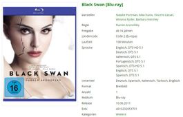 Black Swan (Bluray + DVD)