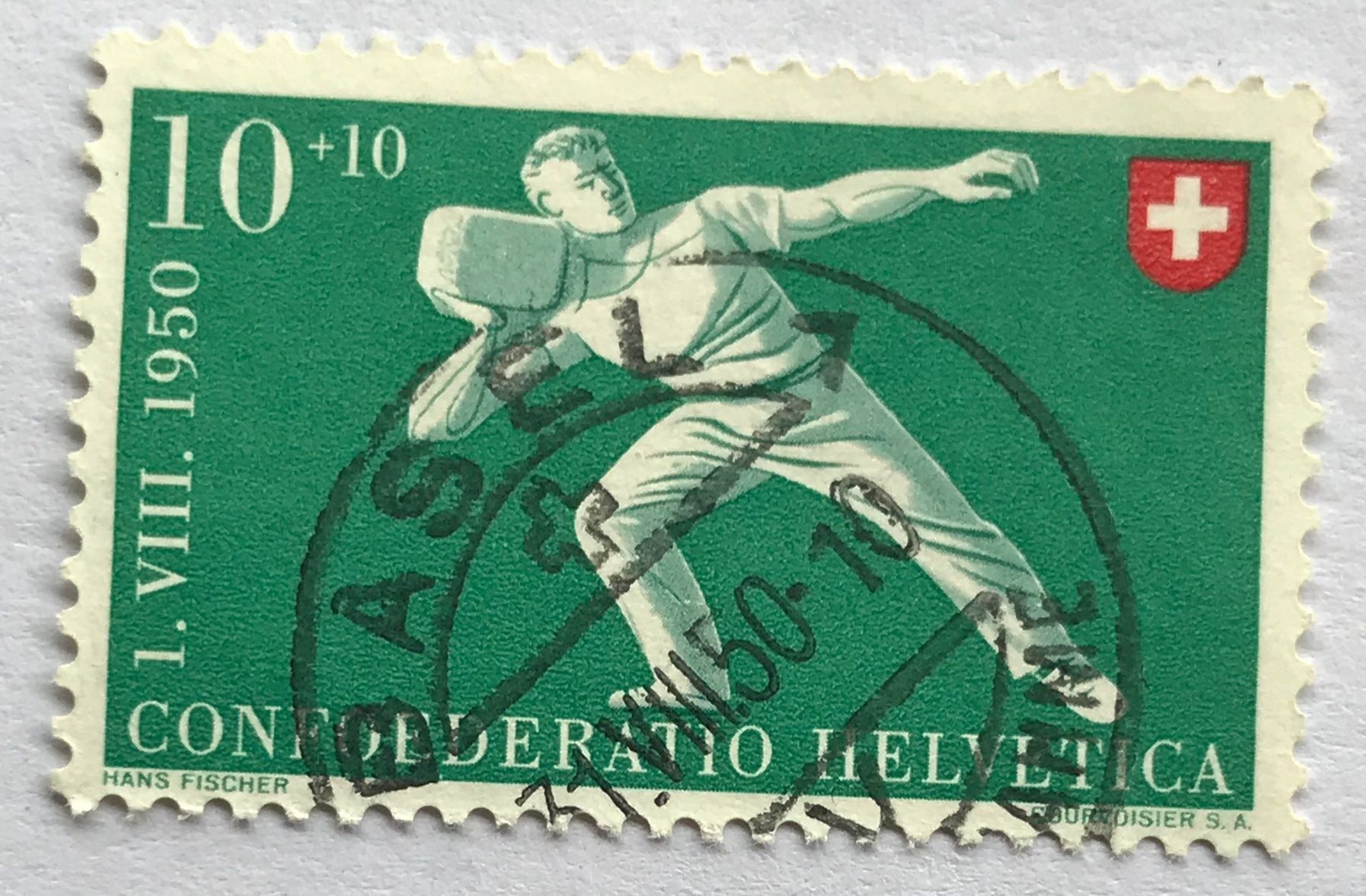 Tutti i francobolli: Nr.B 47  mit Vollstempel Basel – Usato da Aarau venduto da Billa007