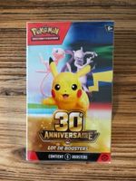 Pokémon 30 Jahre Boosterbundle 6 Booster originalverpackt FR
