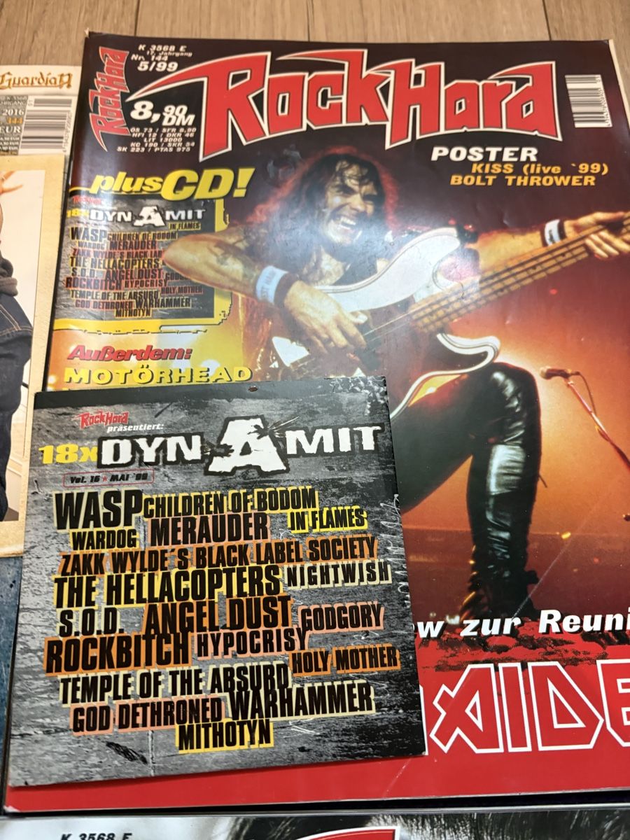 Riviste & Magazine: ROCK HARD magazine komplett – Usato da Herzogenbuchsee venduto da warrior77 1