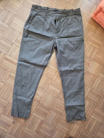 Topshop Khaki Hose, Grösse 44, Sommerlook, neuwertig!