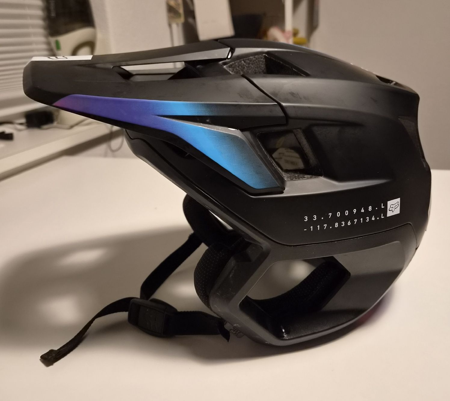 Fox Helme: Casque Vélo Enduro Fox Dropframe XL – Gebraucht aus Tavannes von set_kf2c