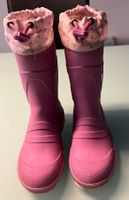 Gefütterter Gummistiefel