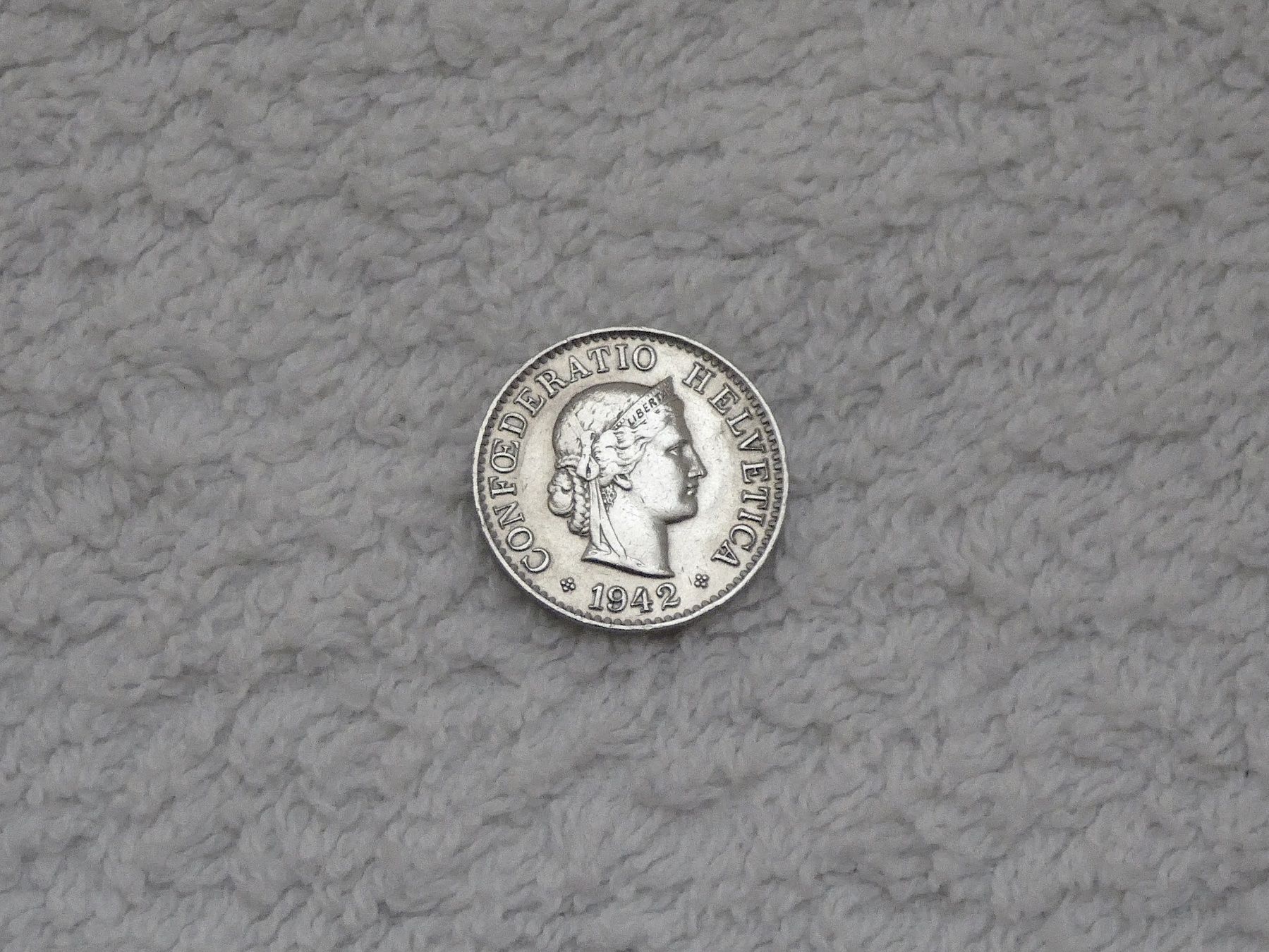 Tutti le monete: 5 centimes/rappen 1942 – Usato da Nyon venduto da Ilmi09