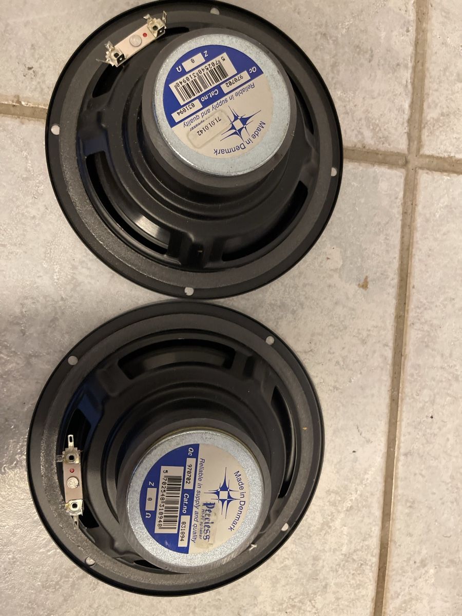 Casse acustiche: 8Ω Woofer - Peerless 970702 Made In DENMARK – Usato da Trimbach venduto da ELITA-5