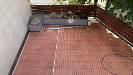WPC Balkon Klickfliessen 50 Stk.