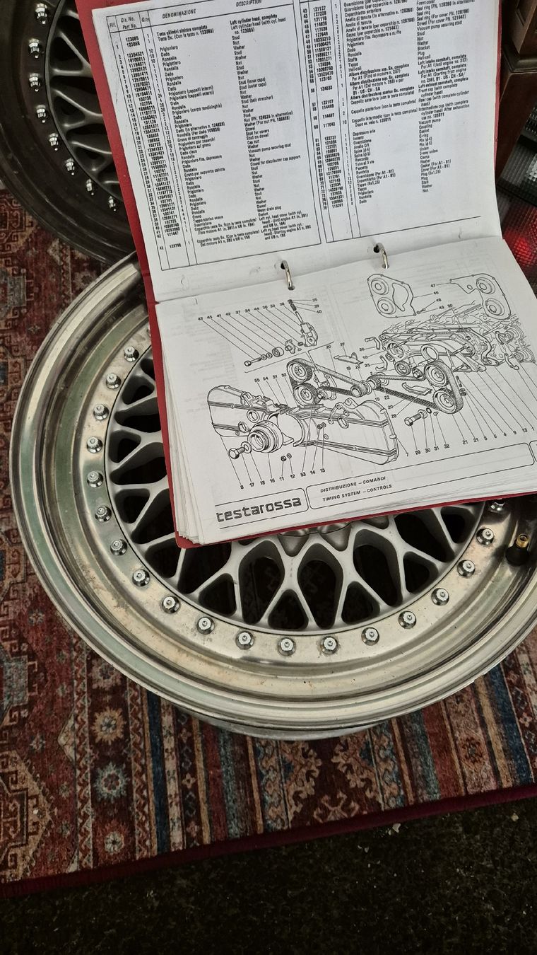 Ferrari Sonstiges Fahrzeugzubehör: Mode d'instructions moteur Ferrari Testarossa – Gebraucht aus Chexbres von Sciroccoelho 1