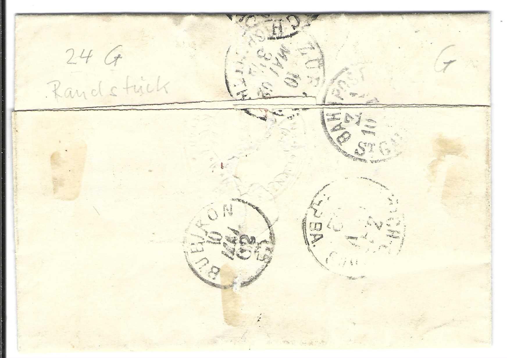 Tutti i francobolli: Brief Trübbach - Bubikon 1862 – Usato da Wildhaus venduto da Brunphil 2