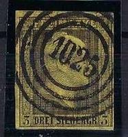 Altdeutschland 1850/56 Peussen 3 Silber-Groschen gest.