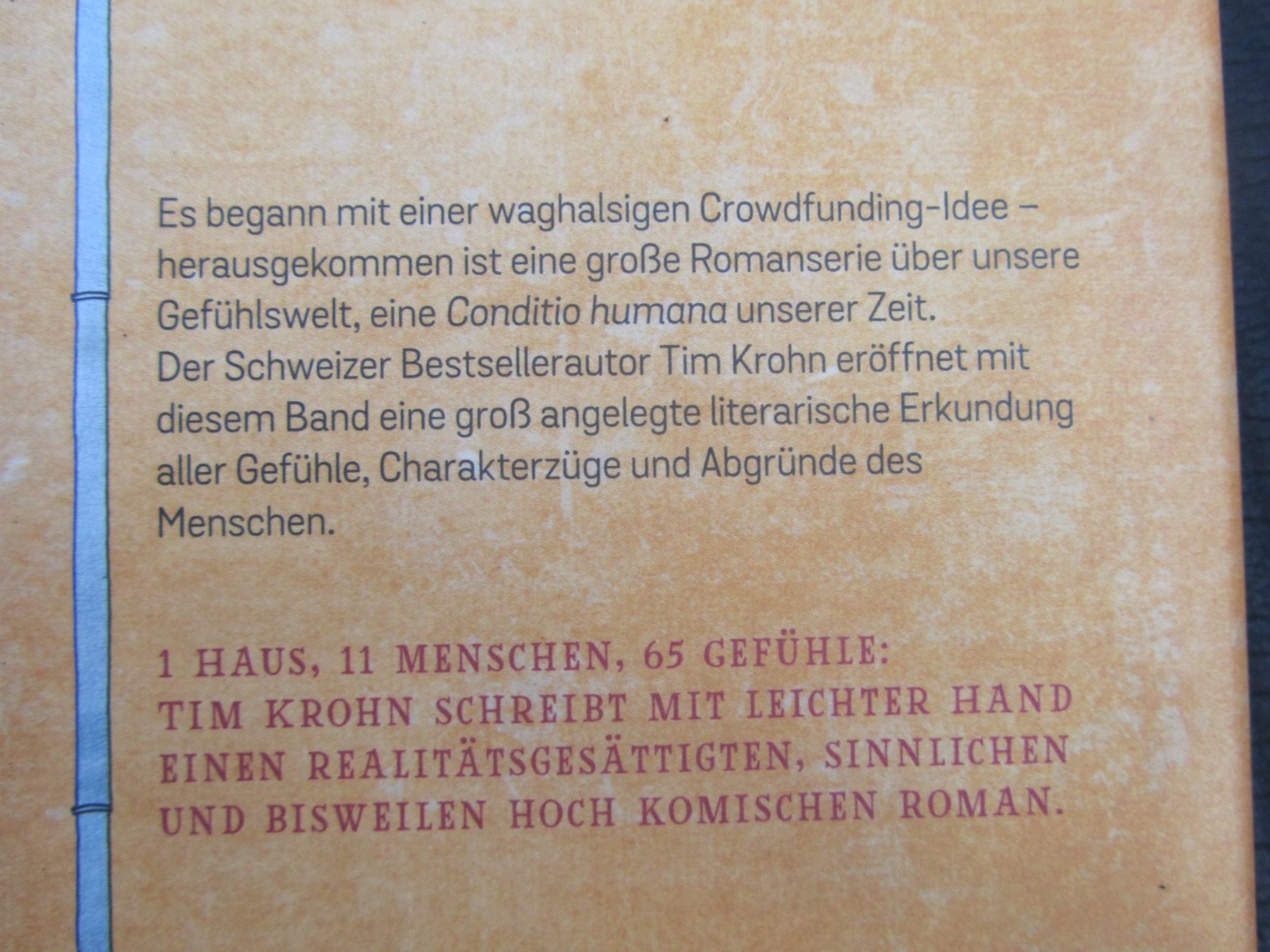 Bücher: Tim Krohn:    Herr Brechbühl sucht eine Katze – Gebraucht aus Seengen von mikelele 2