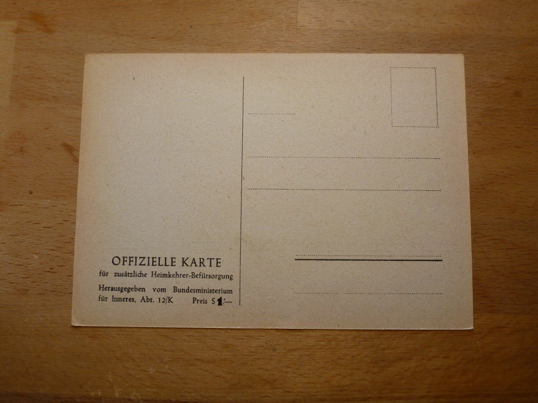Cartoline postali: Heimkehrer Krieg – Usato da Eschen venduto da Nerger1918 1