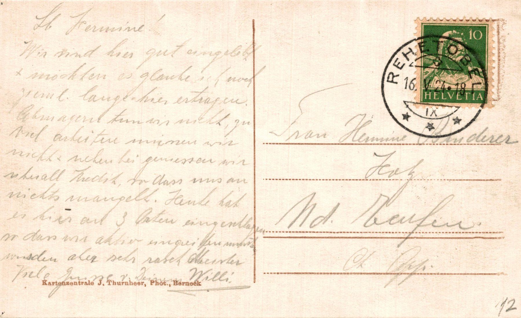Cartes postales: Rehetobel App. – D'occasion à Bronschhofen par Astore 1