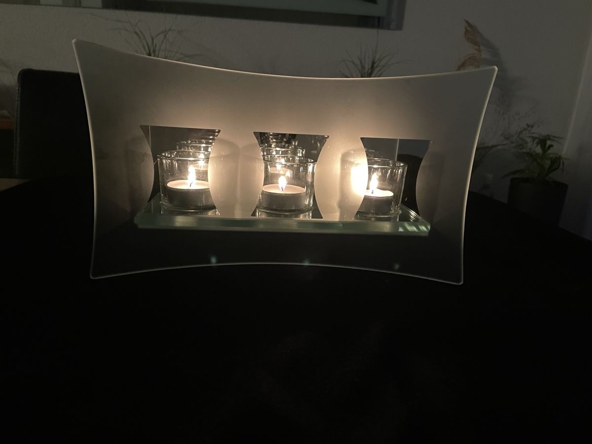 Partylite Alle Dekorationen: Teelichthalter 3er Glas matt, original verpackt – Neu und originalverpackt aus Winterthur von sch_yc9l