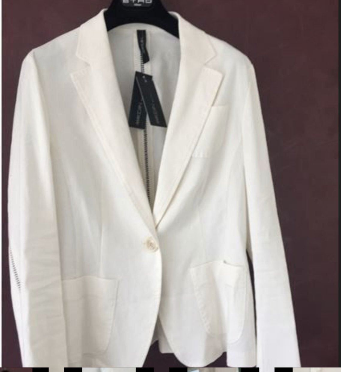 Marc Cain Giacche: Marc Cain Blazer Leinen Gr 42 N5 L – Nuovo (secondo la descrizione) da Volketswil venduto da praxis12 8