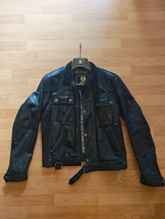 Original Lederjacke Belstaff Gangster 1969 Gold Line GR 48/M