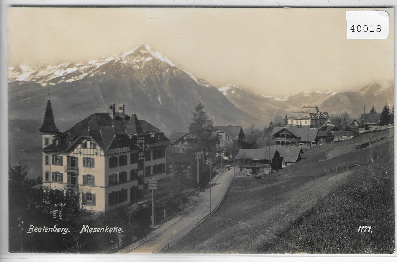Cartoline postali: Beatenberg - Niesenkette - Hotel Beatrice – Usato da Ettingen venduto da Kartenplanet