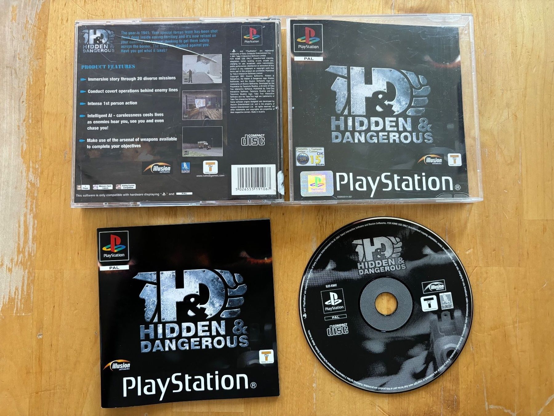 Giochi: Hidden and Dangerous (CIB) – Usato da Frenkendorf venduto da gelbeZinnie