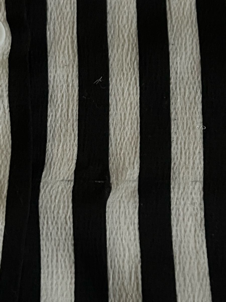 Camicette: Chemise rayée noir et blanc Cocobella, taille M – Usato da Porrentruy venduto da SYANKA 8