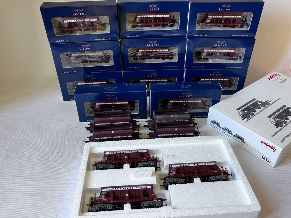 RGLP-ECHELLE 1/43.5 - RAME VOITURES TY - VERSION EST - (Echelle 0) EUR 12.000,00 - FR