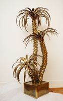 MAISON JANSEN - Lampe Palmier - Palm tree lamp