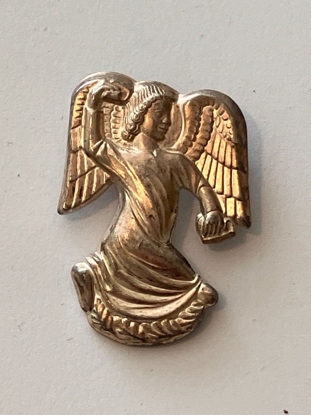 Placchette & Badge: 1 Anstecknadel Engel – Usato da Basel venduto da djwwpp