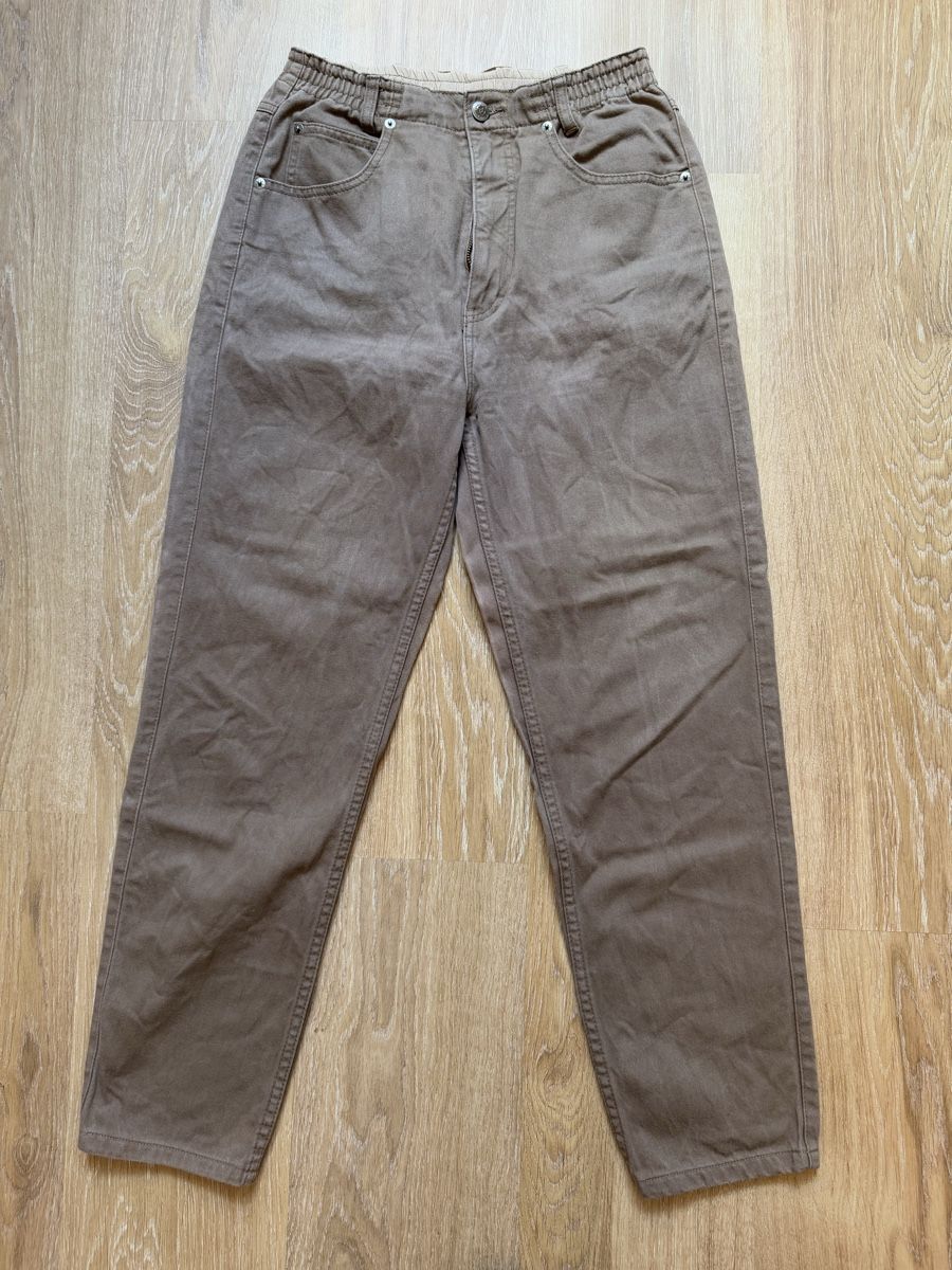 Jeans: Jeans brun clair Teddy’s, t.38/M – Gebraucht aus Tavannes von Thriftshop