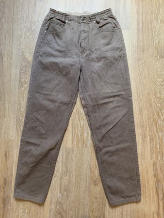 Jeans brun clair Teddy’s, t.38/M