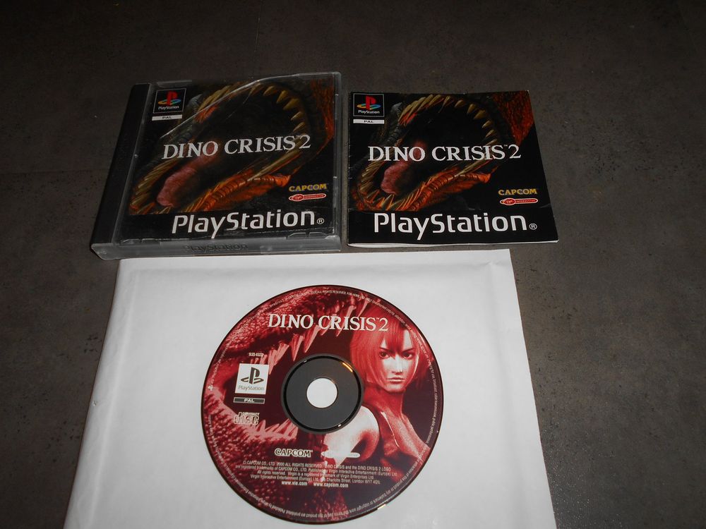 Dino Crisis 2 PS1 - Complet PAL FR - Sony PlayStation 1 - Bon état