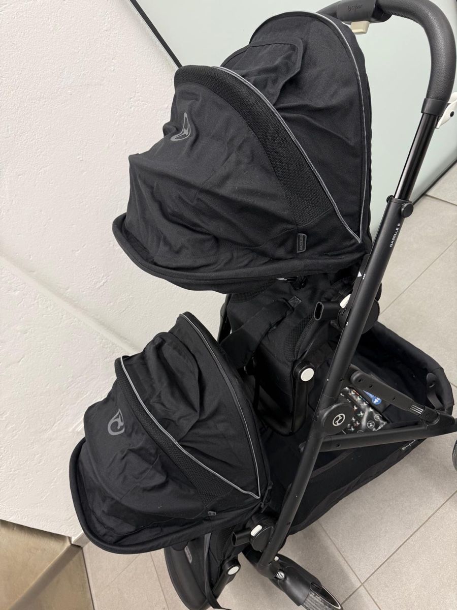 Cybex Carrozzine: Poussette double Cybex noire bon état – Usato da Forel FR venduto da ben_555h 1