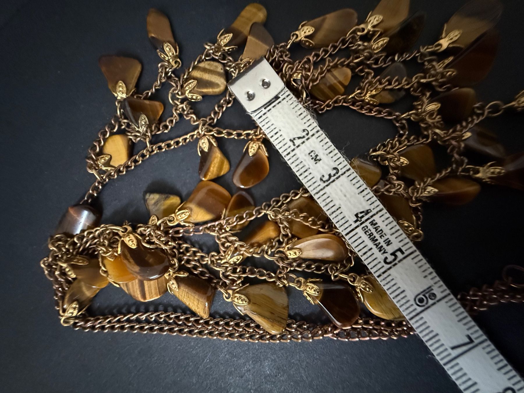Catenine: Tigerauge Kette – Usato da Spiegel b. Bern venduto da Rogger72 5